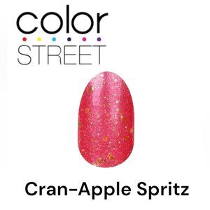 3 FOR $35: COLOR STREET Nail Strips - Cran-Apple Spritz
